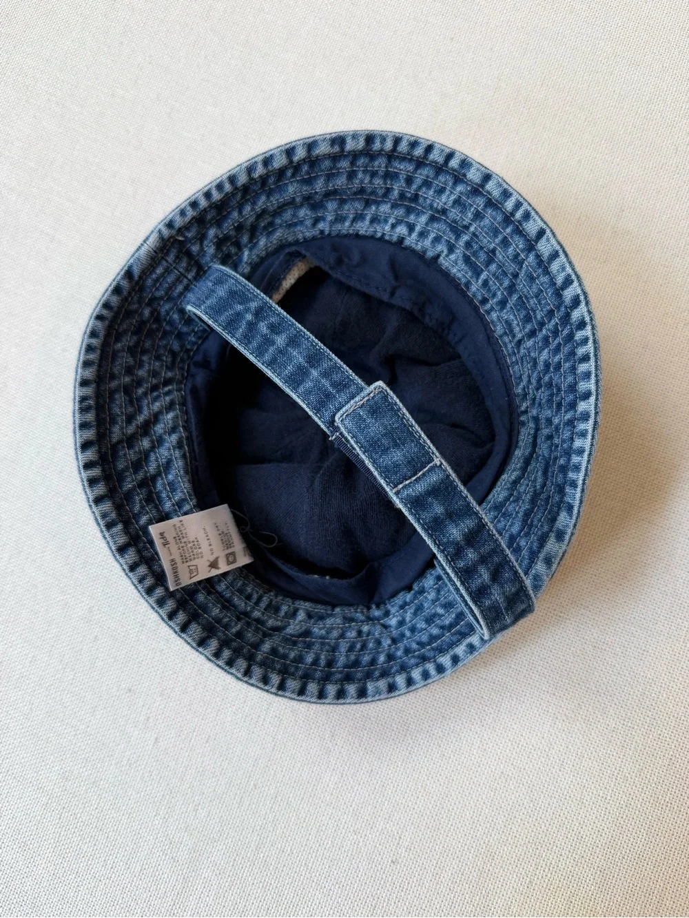 Vintage Y2K OshKosh B'Gosh Infant Denim Bucket Hat 100% Cotton